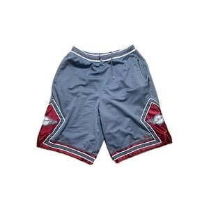 Vintage Air Jordan Wings Jumpman Grey Red Shorts - Size M